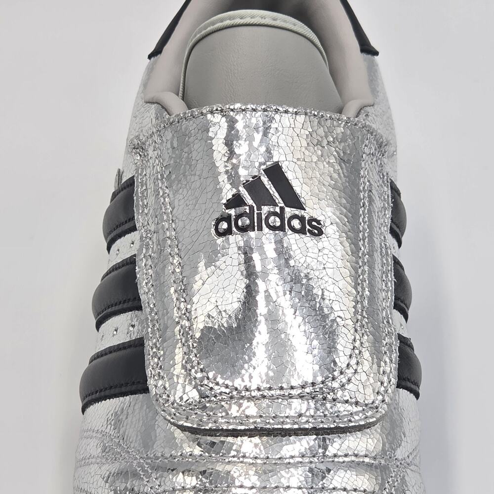 adidas Originals Women's Size 8.5 Taekwondo Shoes JH9664 Silver Metallic New - Picture 9 of 10
